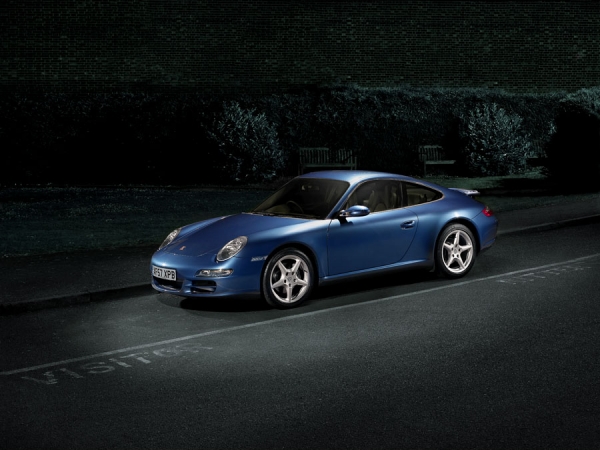 Photograph Matthew Farrant Porsche on One Eyeland